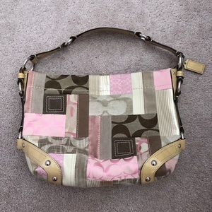 Coach Signature Patchwork Handbag